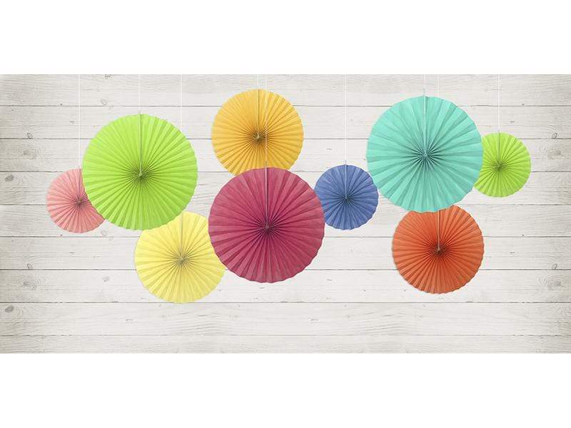 Paper Fans | Tiffany Paper Decorations | Wedding Venue Decorations UK Party Deco