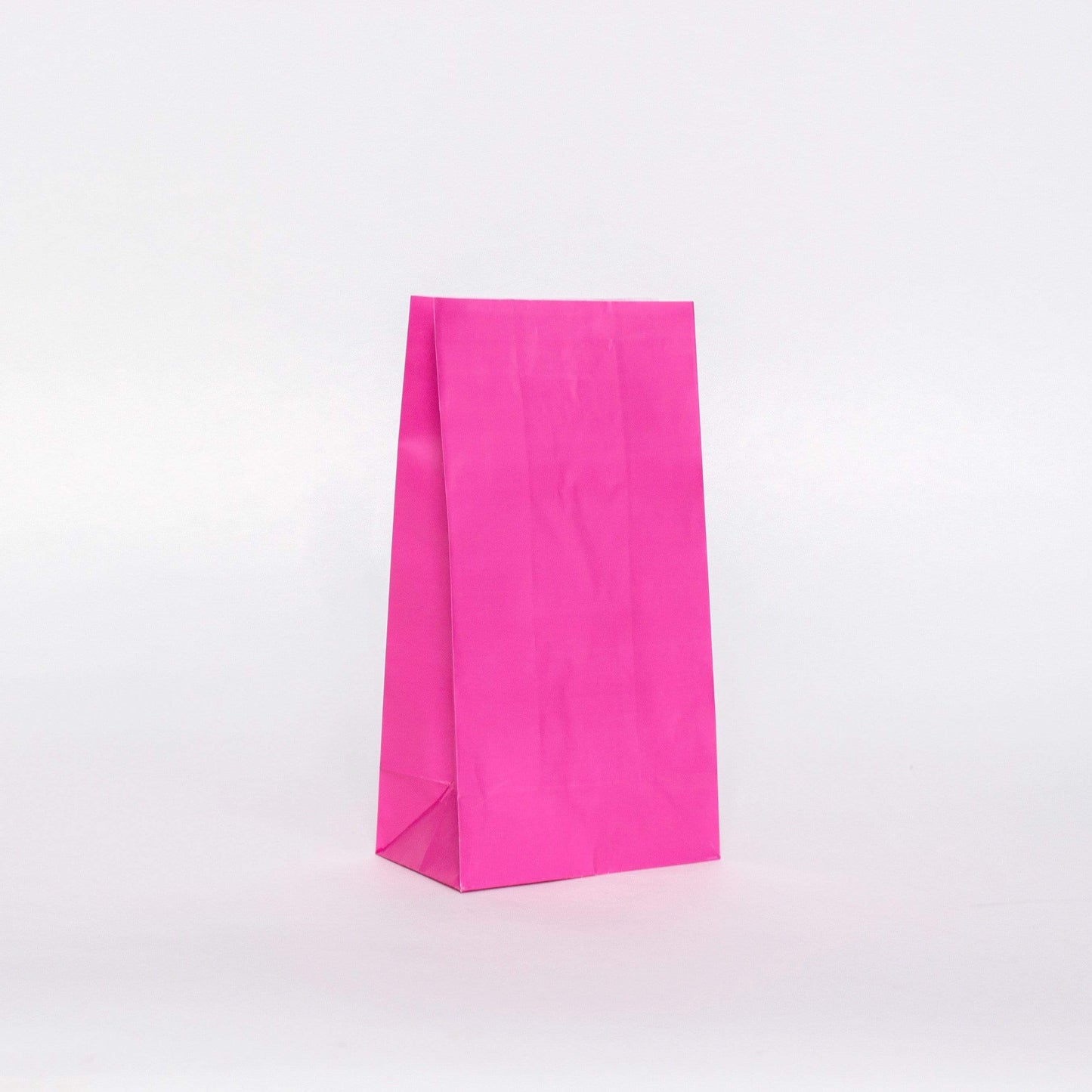 Pink Party Bags | Solid Colour Paper Bags | Treat Bags Unique