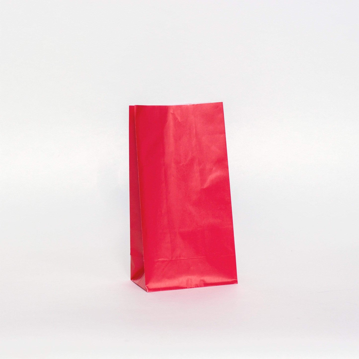 Red Party Bags | Solid Colour Paper Bags | Treat Bags Unique
