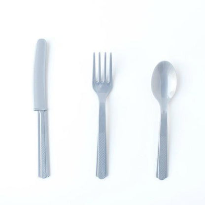 Silver Plastic Cutlery | Disposable Party Utensils Unique