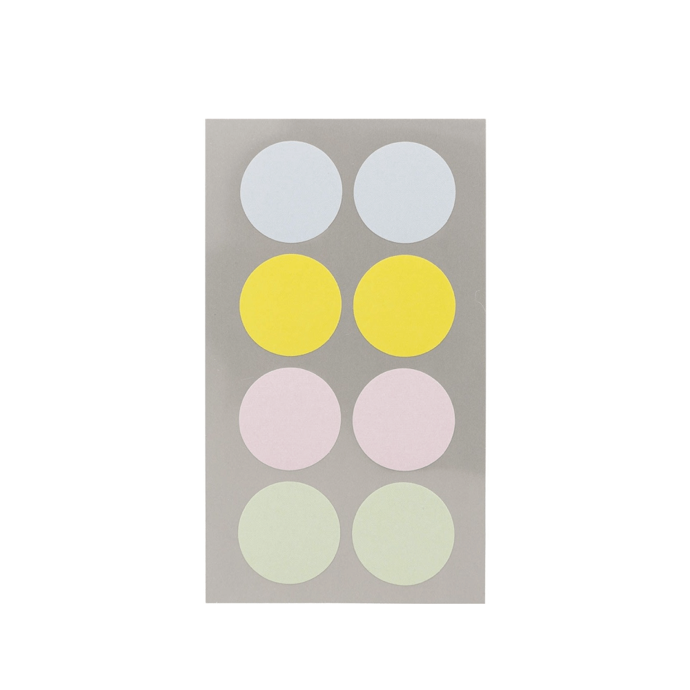 Pastel Round Sticker Labels For Gifting and Party Bags Rico Design
