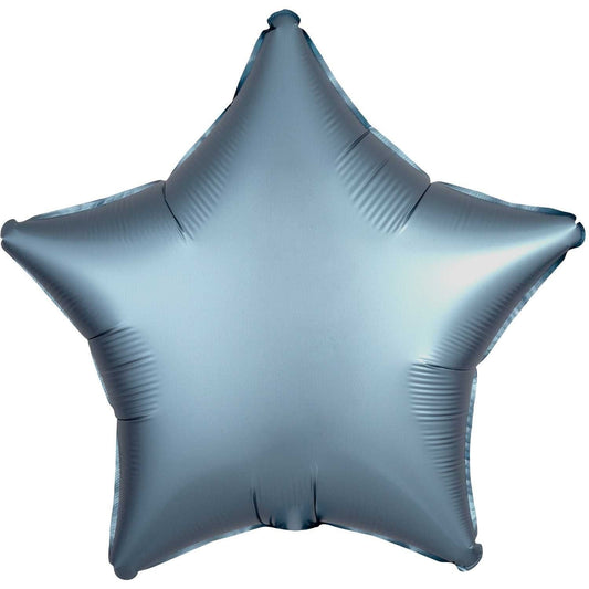 Satin Star Balloon | Steel Blue Balloons | Foil Balloons Online Anagram