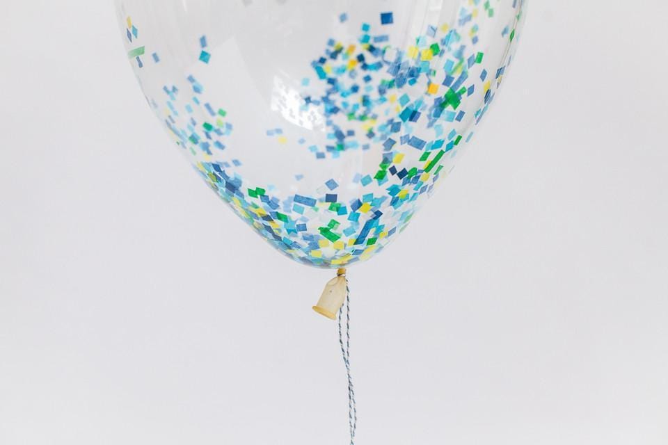 Confetti Balloons | Unicorn Confetti Filled Balloons Pretty Little Party Shop