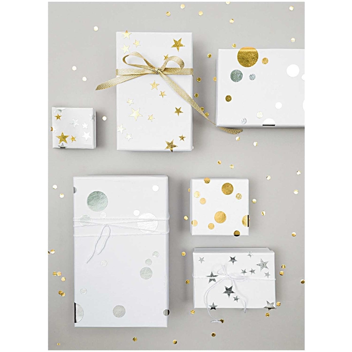 Silver Star Sticker Labels | Party Crafts | Pretty Little Party Shop Rico Design