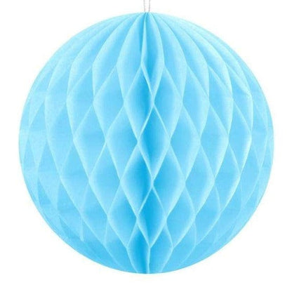 Sky Blue Honeycomb Balls | Decorate a Wedding | Paper Party Décor Party Deco