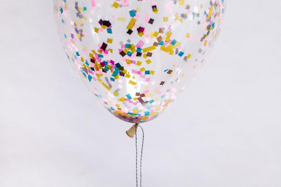 Confetti Balloons | Confetti Filled Balloons UK Pretty Little Party Shop