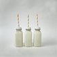 Square Mini Milk Bottles | Plastic Mini Bottles for Parties and Events Ibottles