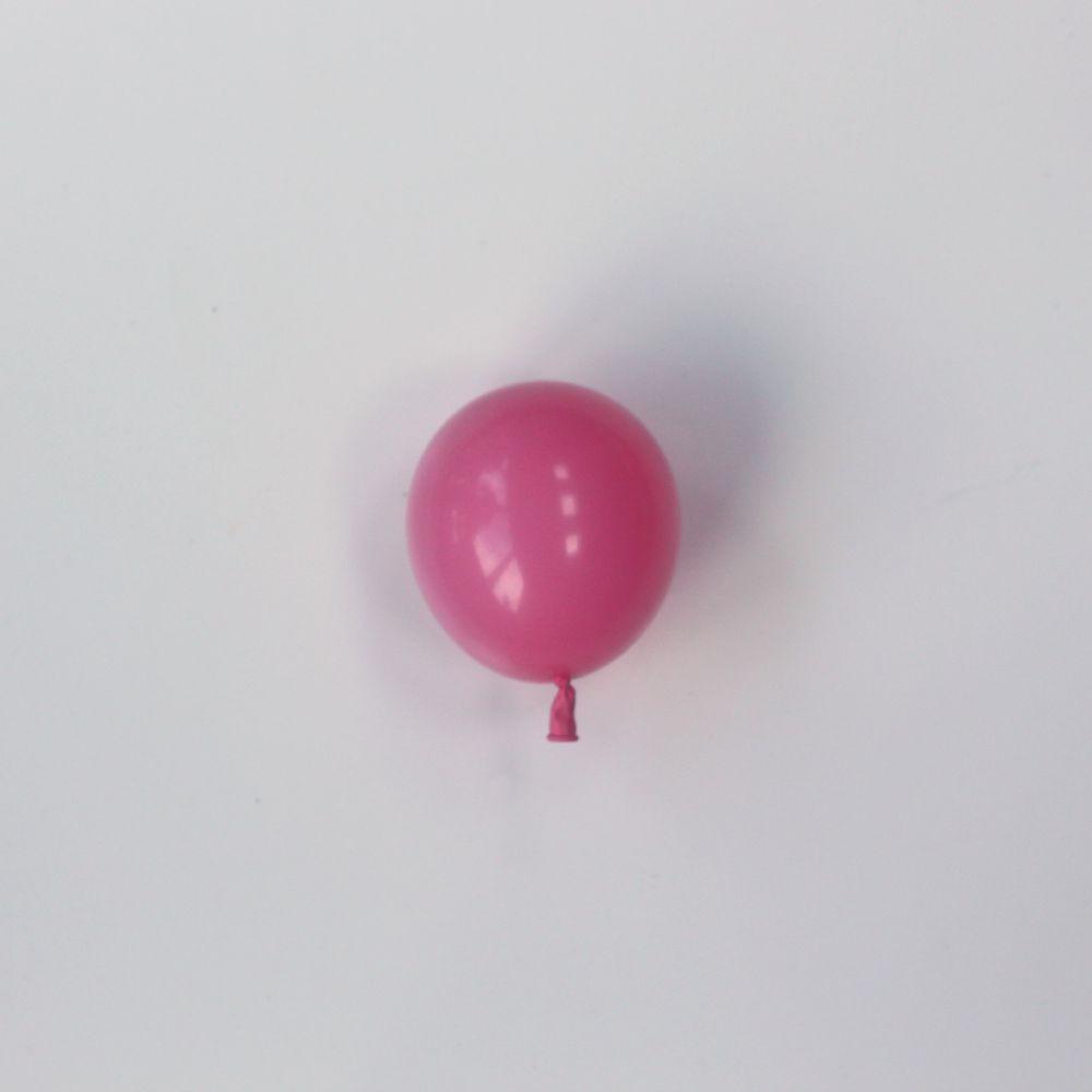 5" inch Balloons | Rose Pink Mini Balloons | UK Balloon Supplies Qualatex