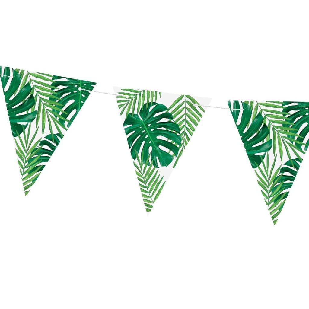 Tropical Party Bunting | Tropical Luau Party Decorations Party Deco