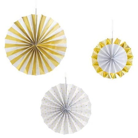 Paper Fan Rosette | Wedding Paper Decorations UK Unique