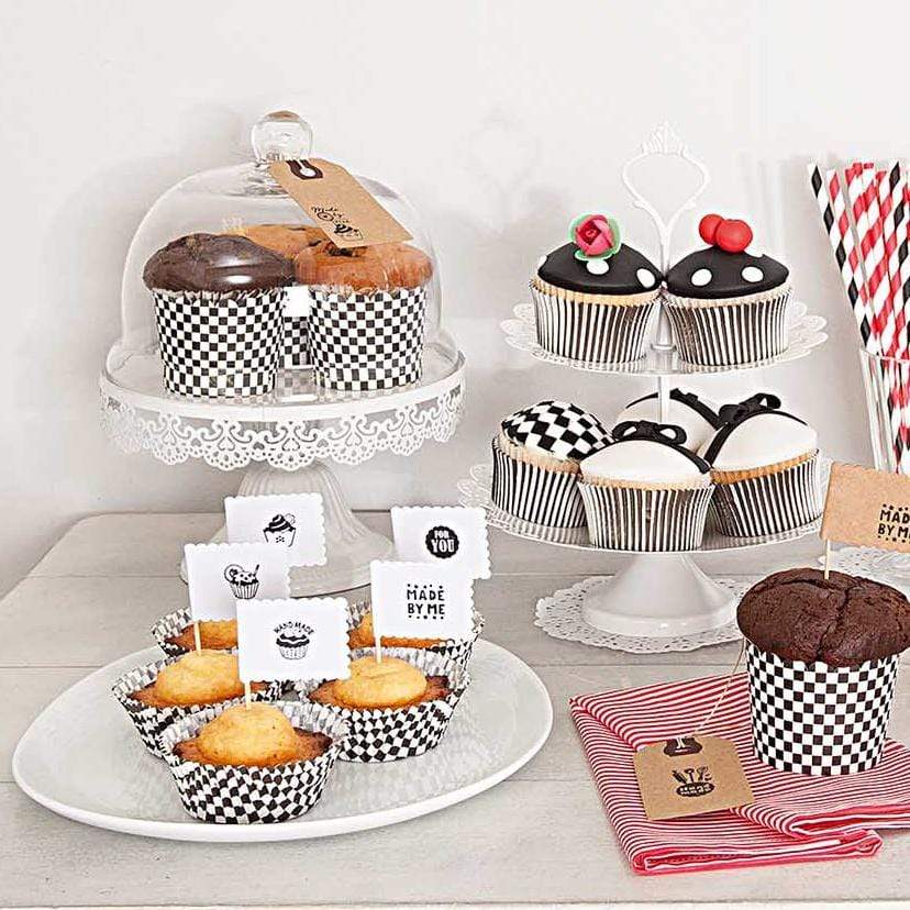 White Food Flags | Food Picks | Pretty Little Party Shop Rico Design