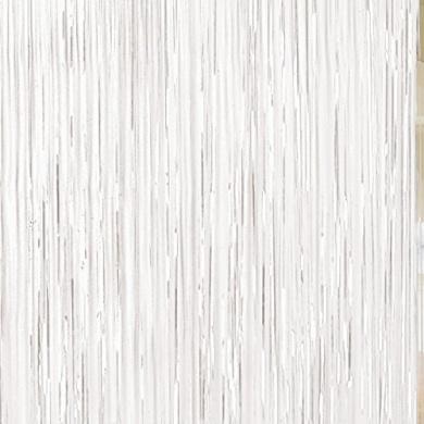 White Metallic Party Curtain | Balloon Tassel Fringe Amscan