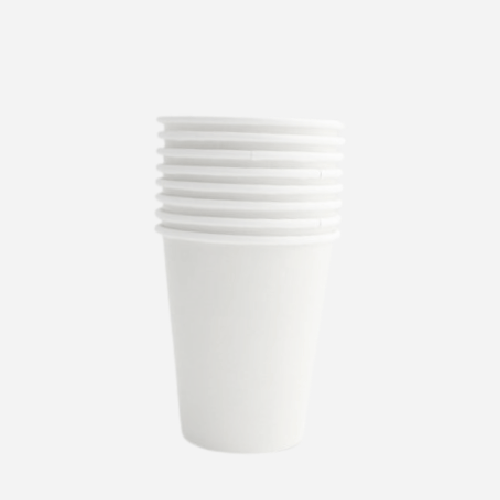 Plain White Paper Cups Plain Party Cups and Plates Pretty