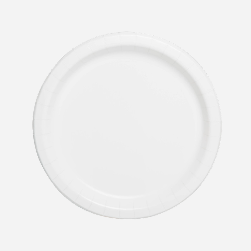 Black and white paper plates clearance