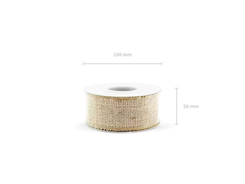 Burlap Tape | Natural Jute Sticky Tape Masking Tape | Party Crafting Party Deco