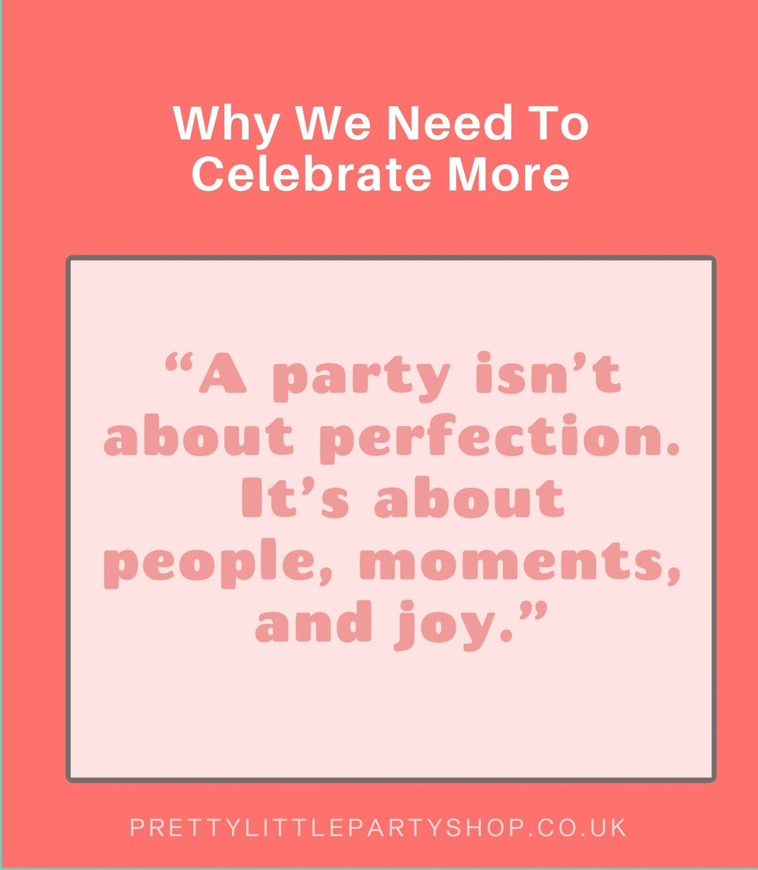 Why We Need To Celebrate More!