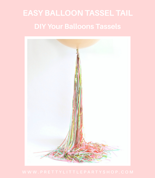 Easy cheap Balloon Weights Tutorial  Balloonweight DIY – Pretty Little  Party Shop
