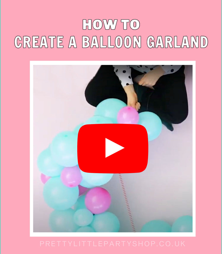 How To Make A Balloon Garland Easy Tutorial Wide Balloon Garlands