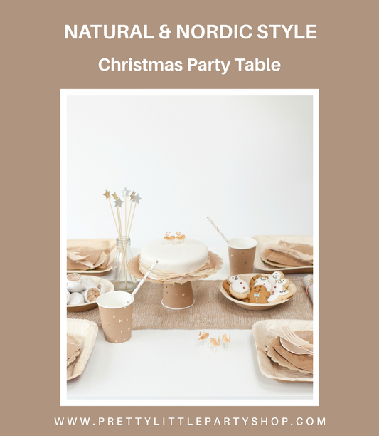 Natural Scandinavian Christmas Party Style Ideas UK