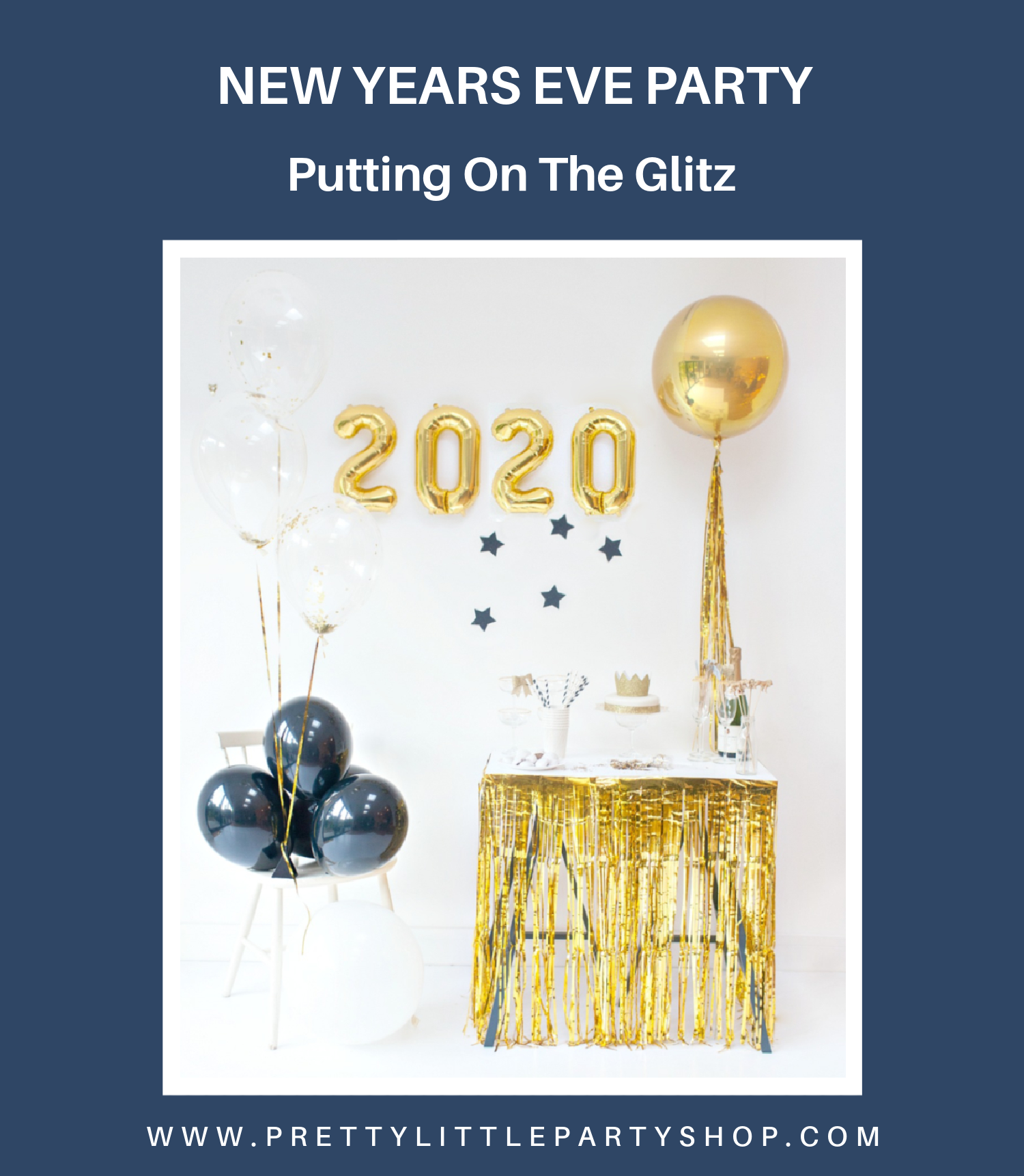 New Years Eve Party Inspiration - Gold and Glitz Style! Party ...