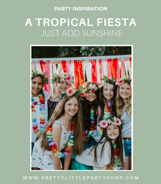 Teen Party Ideas - A Tropical Fiesta Garden Party UK