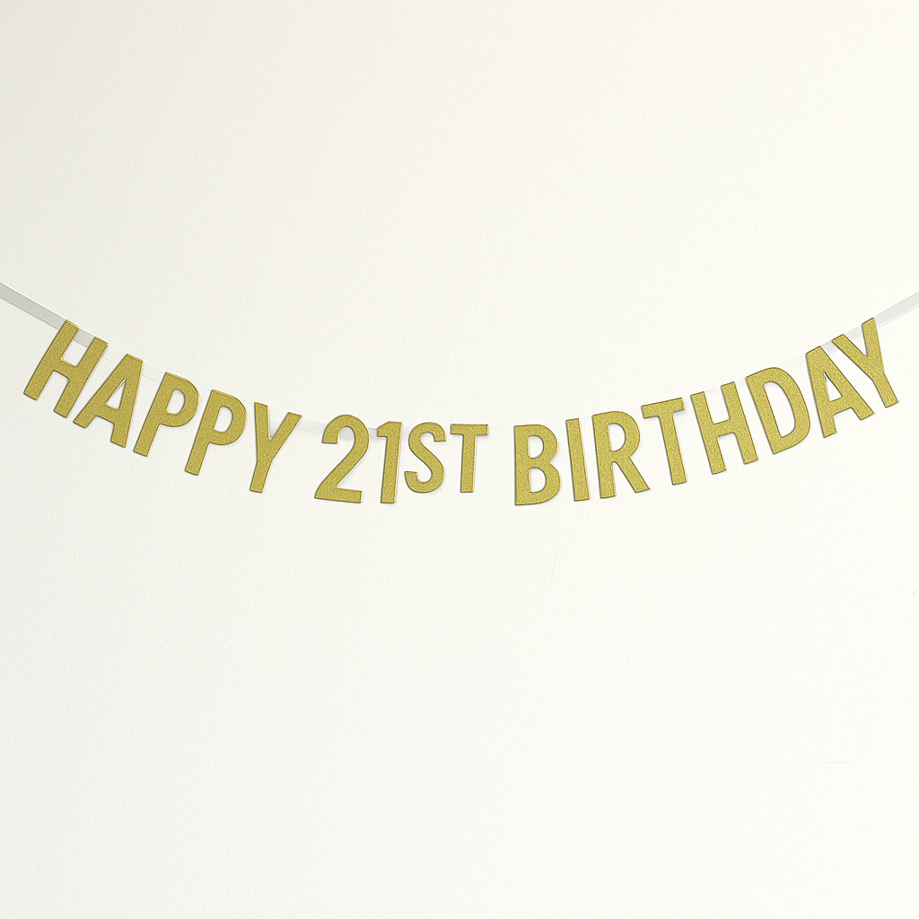 21st Birthday Party Supplies – Balloons, Décor & Tableware | PLPS