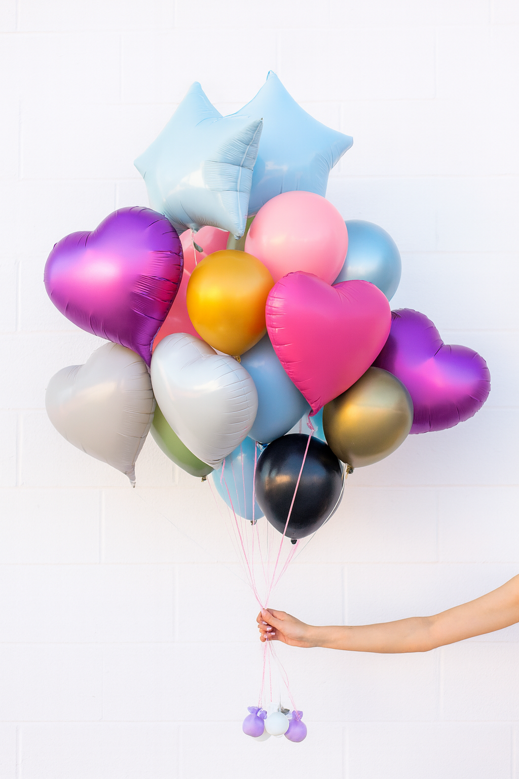 Foil Balloons Online - Plain Foil Balloons in all the colours