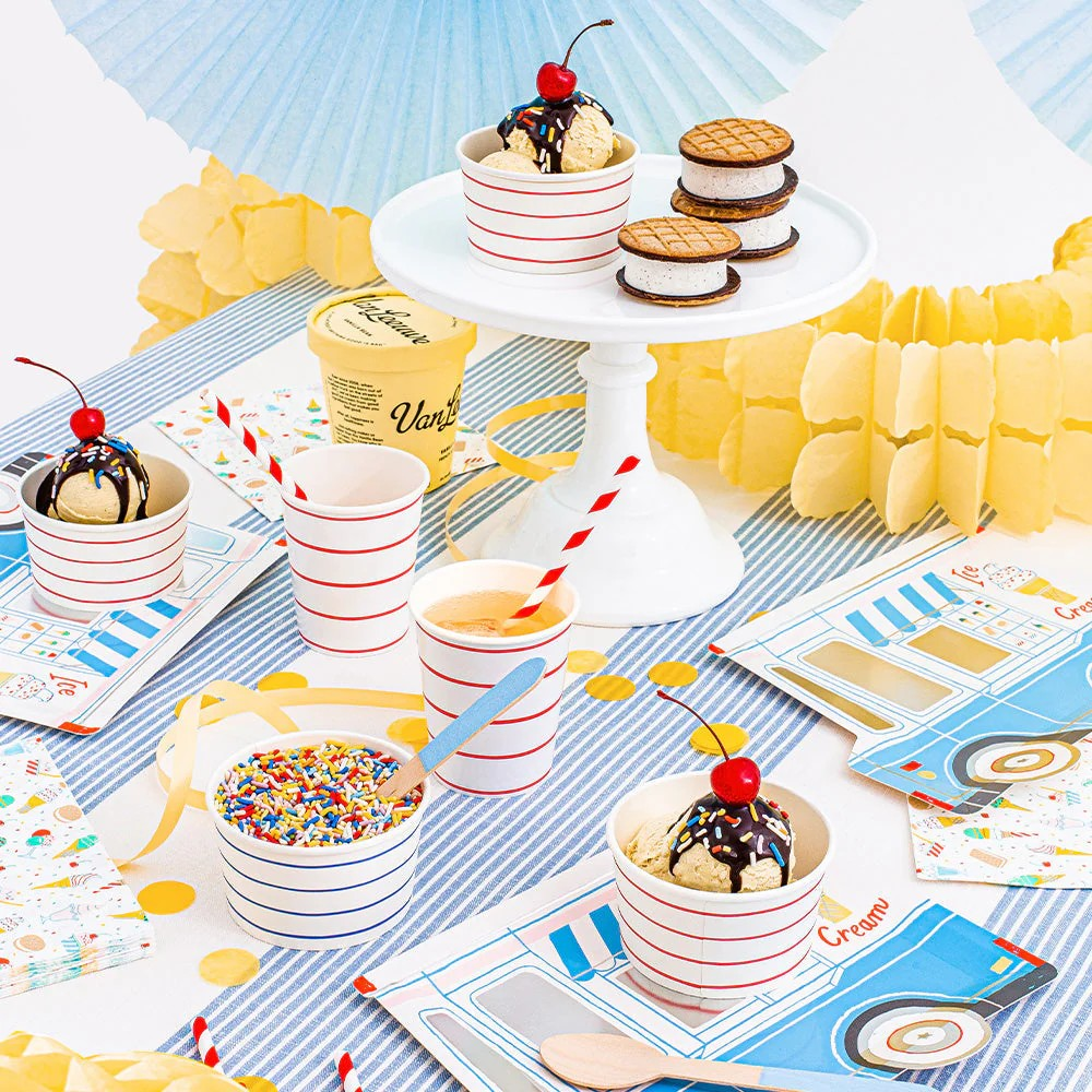Ice Cream Party Spplies and Decorations to throw the best Ice Cream Themed Party