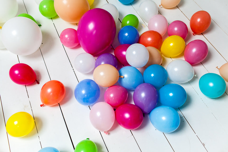 Mini Latex Balloon as party scatter - huge range of colours