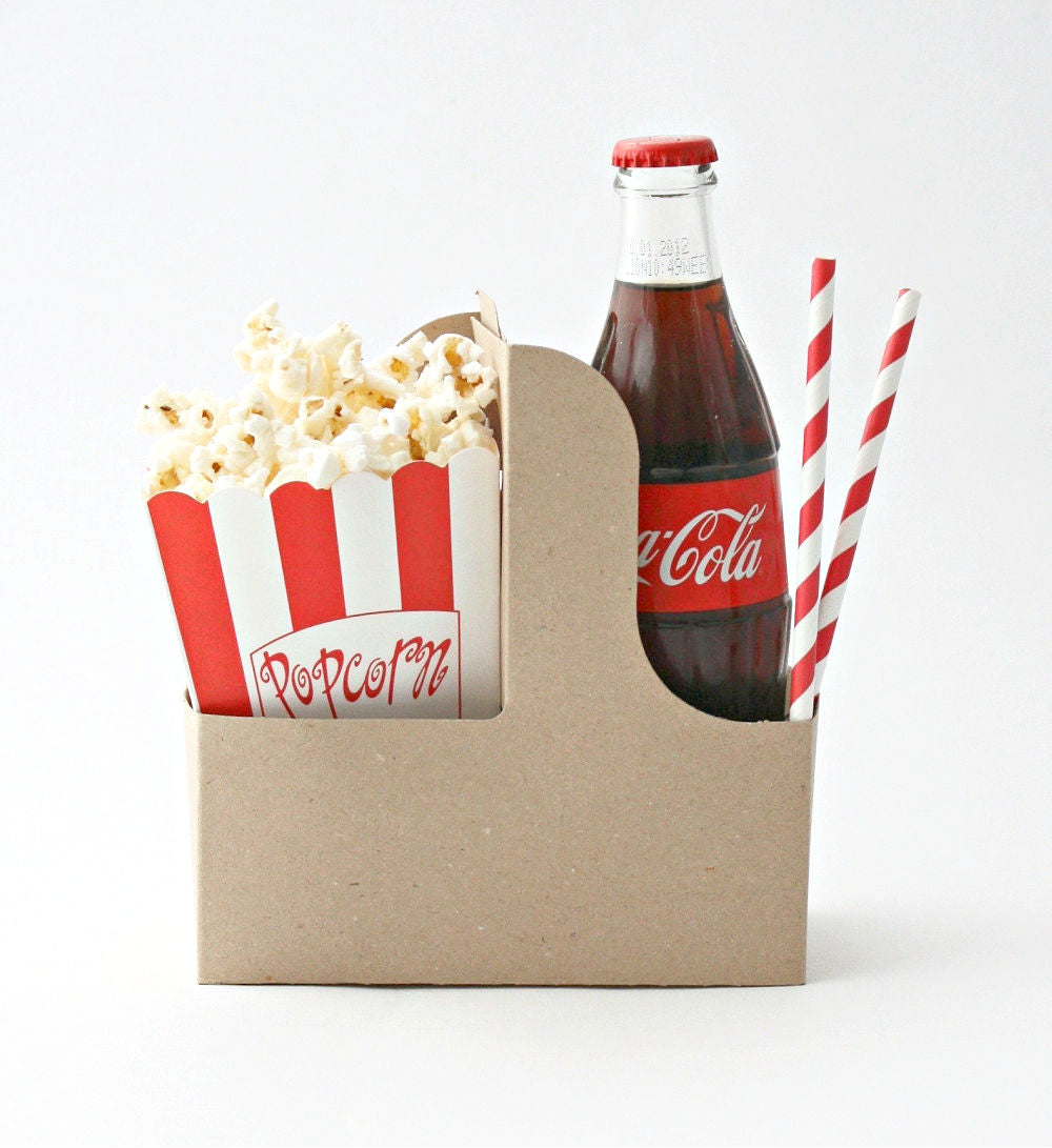 Party Supplies for A movie Night Themed Party