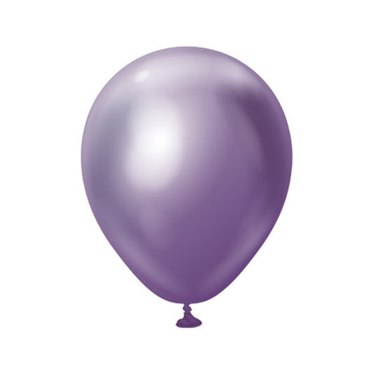 Mini Mirror Balloons - Purple 5" (5 Pack)
