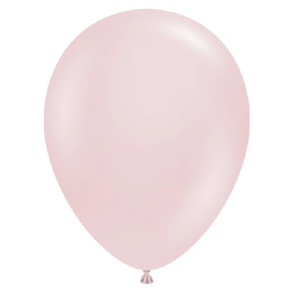 Cameo Pink Blush Balloons - Tuftex latex balloons