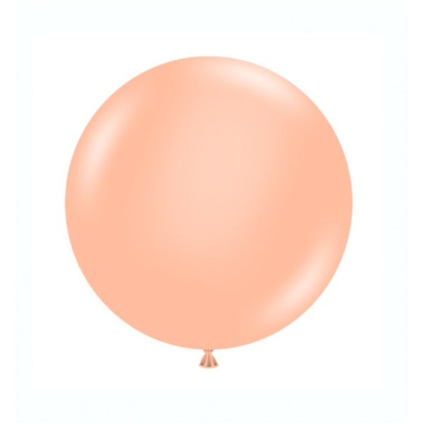 17" Cheeky Peach Latex Balloon UK