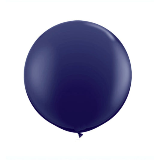 17 inch Navy Balloon | Big round balloons