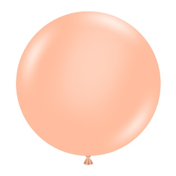 Tuftex Cheey Peach Balloons 17inches