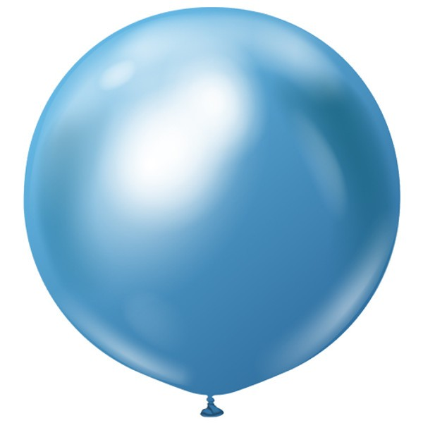 Jumbo Mirror Balloon - Blue 36"