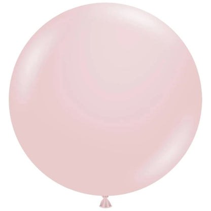 36 inch blush pink giant round balloon for weddings and parties