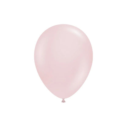 5 inch Cameo blush pink mini balloons for balloon garlands and arches