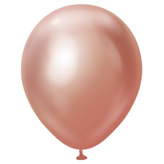 Mirror Balloons - Rose Gold 11"