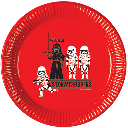 Star Wars Stormtrooper Large Plates (8 Pack)