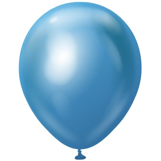 Mirror Balloon - Blue 18"