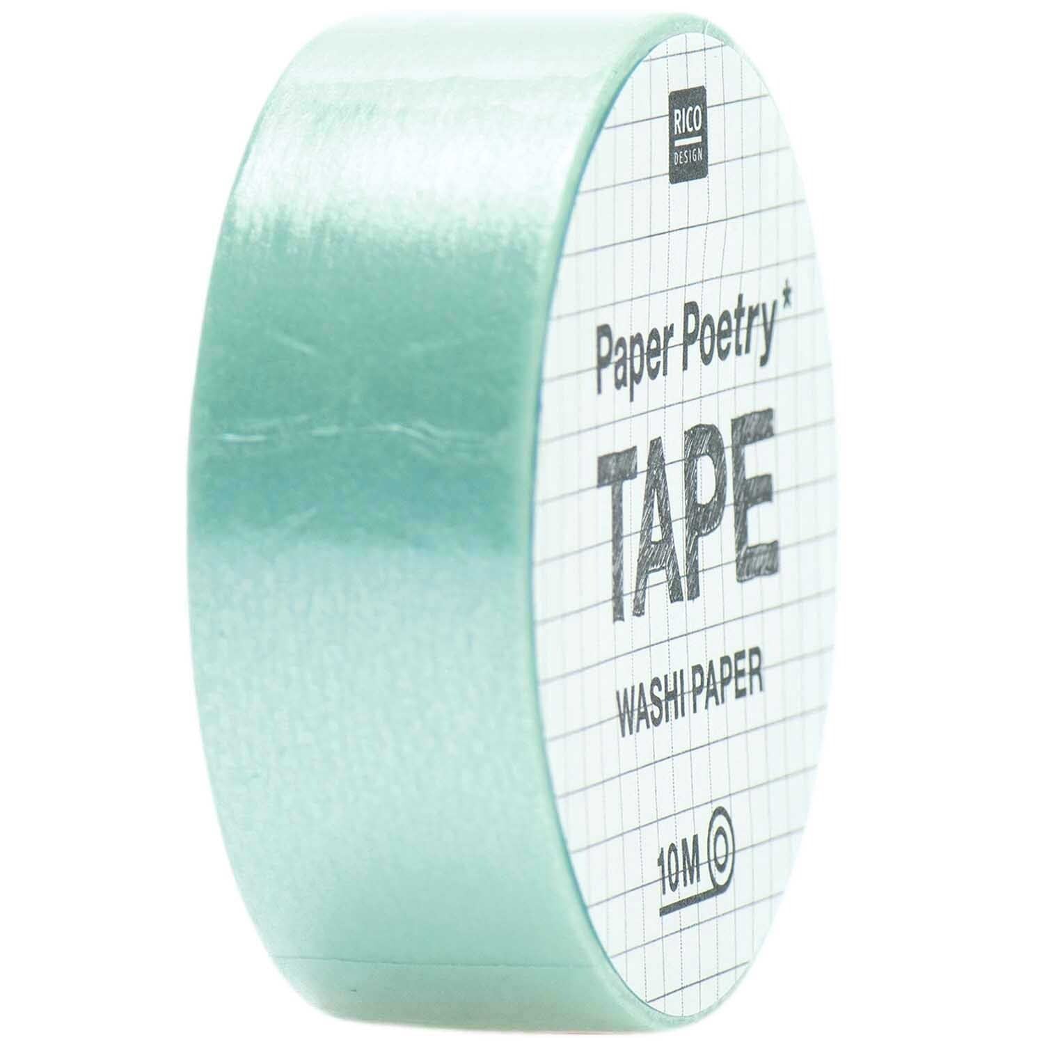 Aqua Washi Tape