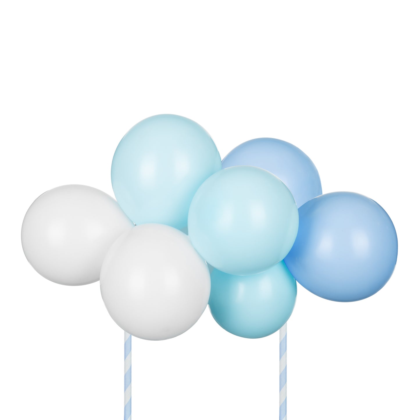 Balloon Cake Topper Kit - Blues