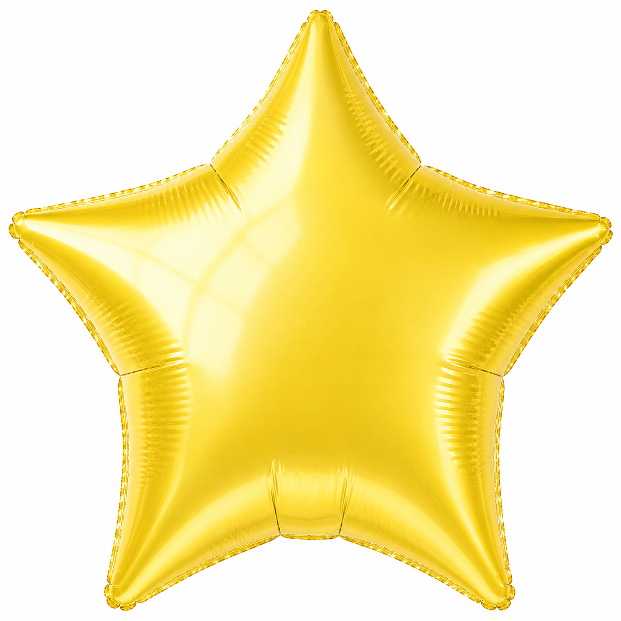 Banana Yellow Foil Balloon Star