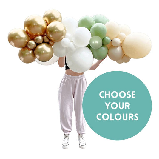 Custom Made Balloon Garland Kit UK - Pick any colours