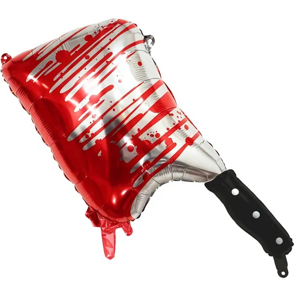 Bloody Cleaver Foil Balloon | Halloween Horror Decoration