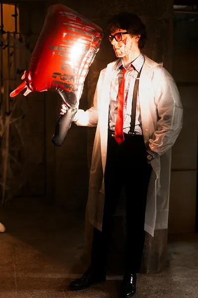 Bloody Cleaver Foil Balloon | Halloween Horror Decoration