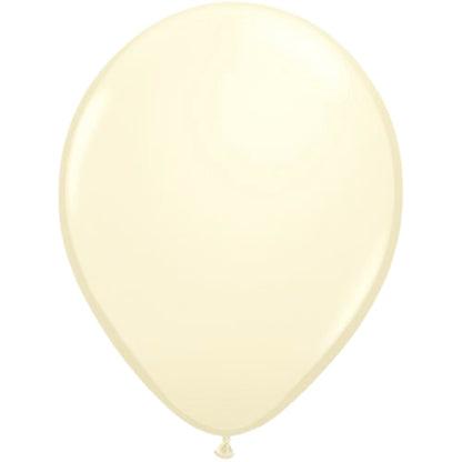 Butter Cream Coloured Latex Balloons