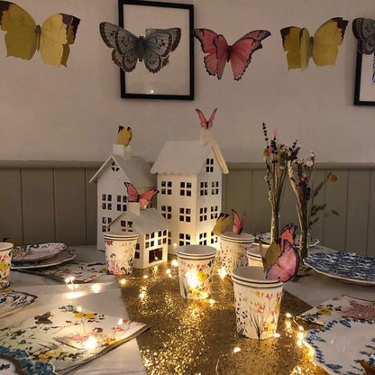 Butterfly Party Setup