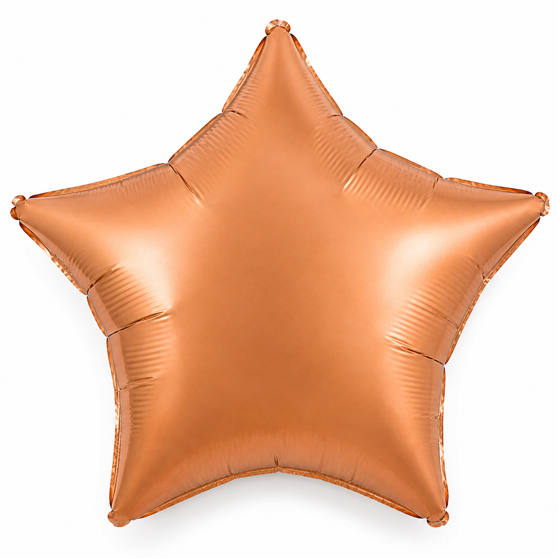 Star Foil Balloon - Caramel Colour
